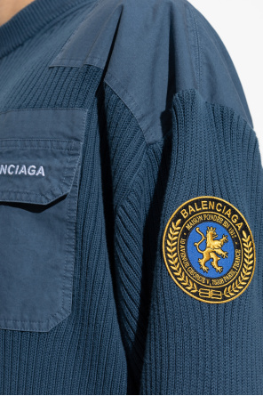 Balenciaga Suéter con logo