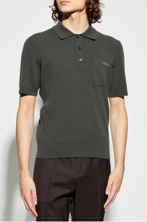 Gucci Wool polo shirt with pocket