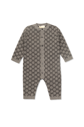 Sleepsuit with 'GG' pattern