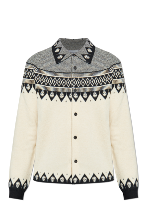 Wool cardigan od Alexander McQueen