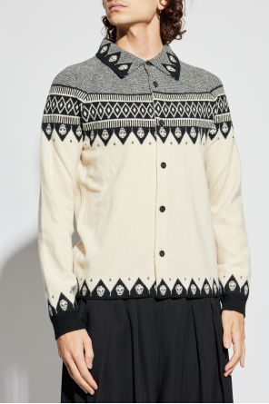 Alexander McQueen Cárdigan de lana