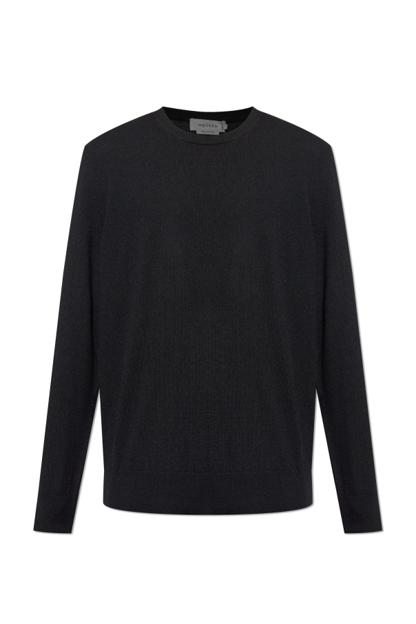 Cashmere sweater with a crew neck od Alexander McQueen