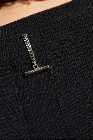 Alexander McQueen Kaschmirpullover mit Rundhalsausschnitt