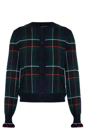 Checked cardigan od Alexander McQueen