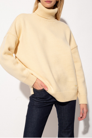 Tory Burch Oversize cashmere turtleneck sweater