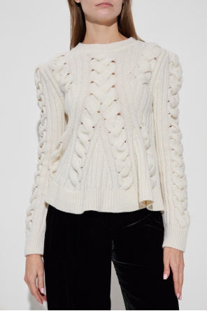 Alexander McQueen Peplum sweater