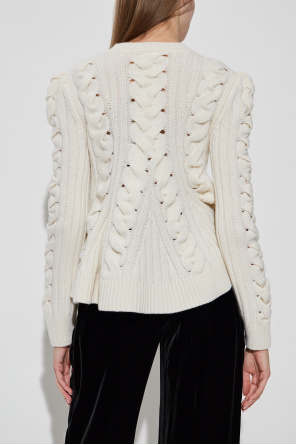 Alexander McQueen Peplum sweater