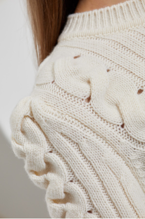 Alexander McQueen Peplum sweater