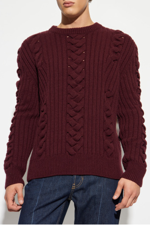 Alexander McQueen Sweater with decorative knit