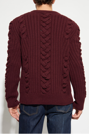 Alexander McQueen Sweater with decorative knit