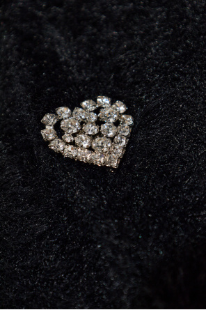 Balenciaga Cardigan with buttons embellished with sparkling crystals