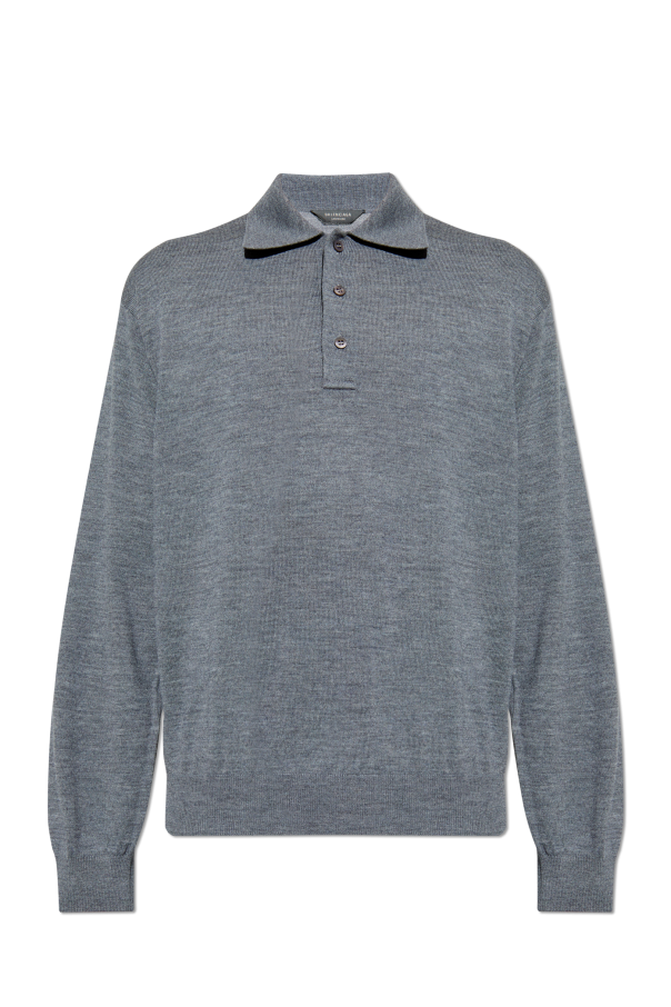 Wool polo od Balenciaga