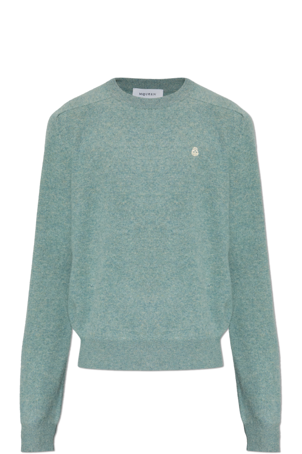 Wool sweater with logo od Alexander McQueen