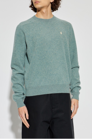 Alexander McQueen Jersey de lana con logo