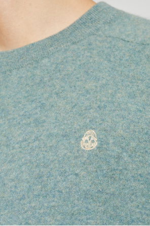 Alexander McQueen Jersey de lana con logo