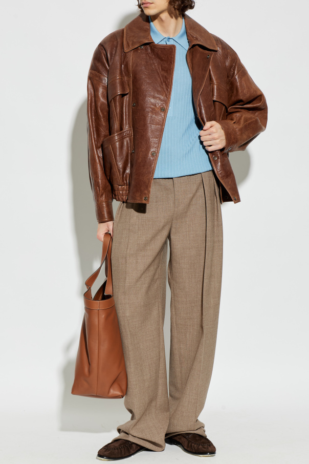 Saint Laurent Polo z długimi rękawami