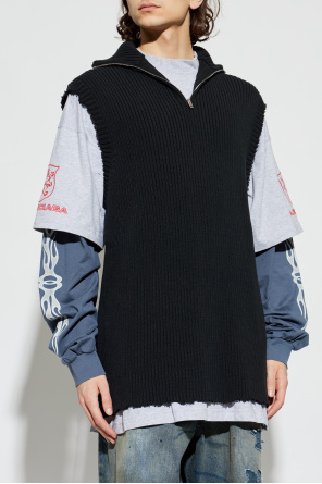 Balenciaga Sweatshirt with combined fabrics