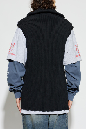 Balenciaga Sweatshirt with combined fabrics
