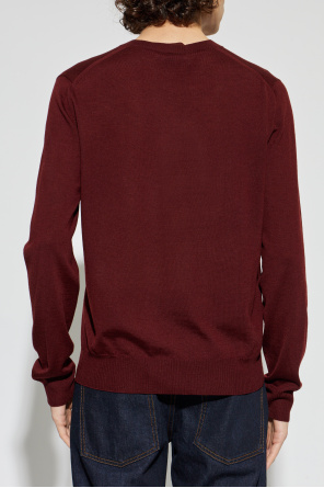 Alexander McQueen Wełniany sweter z logo