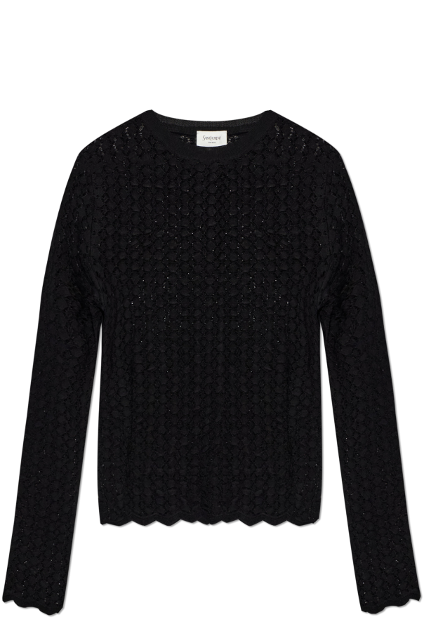 Transparent top od Saint Laurent