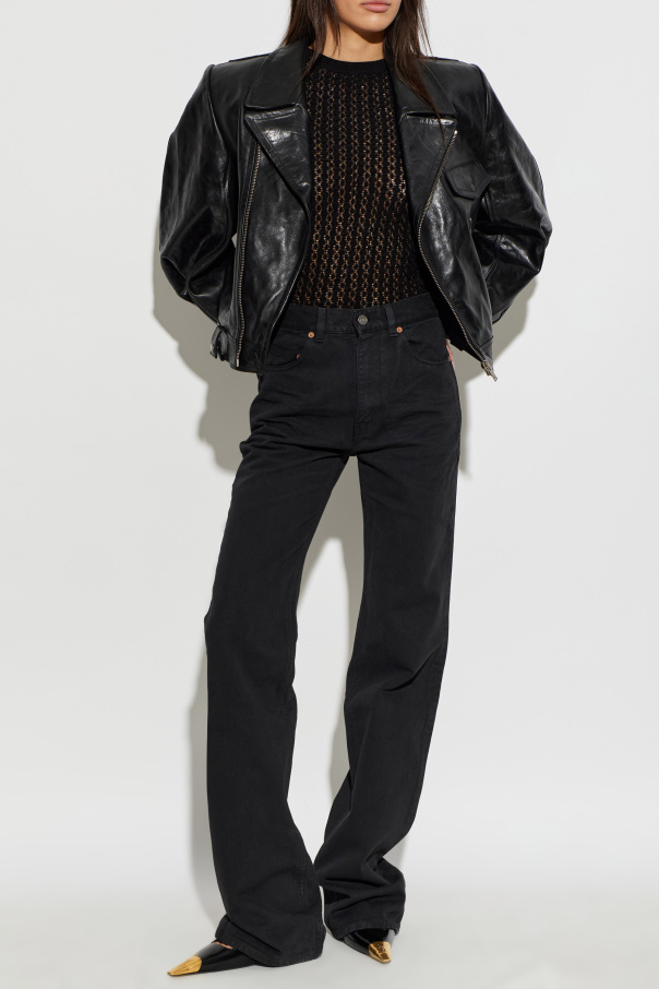 Saint Laurent Transparent top