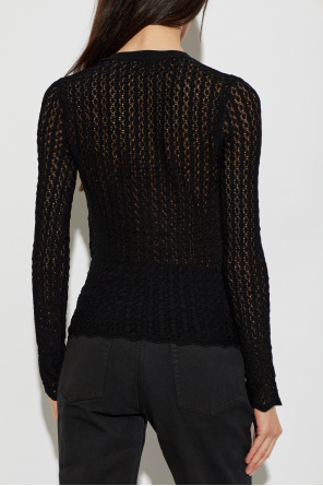 Saint Laurent Transparent top