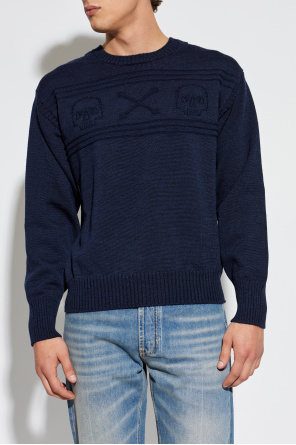 Alexander McQueen Wool sweater with a crew neckline