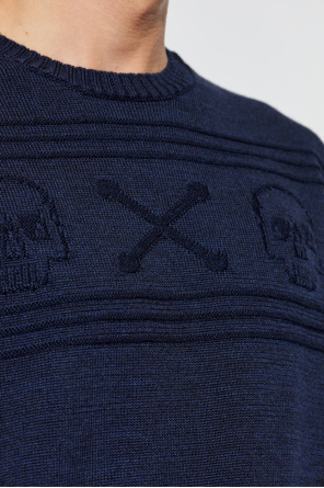 Alexander McQueen Wool sweater with a crew neckline
