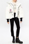 Canada Goose giuseppe di morabito exaggerated shoulder check pattern jacket item