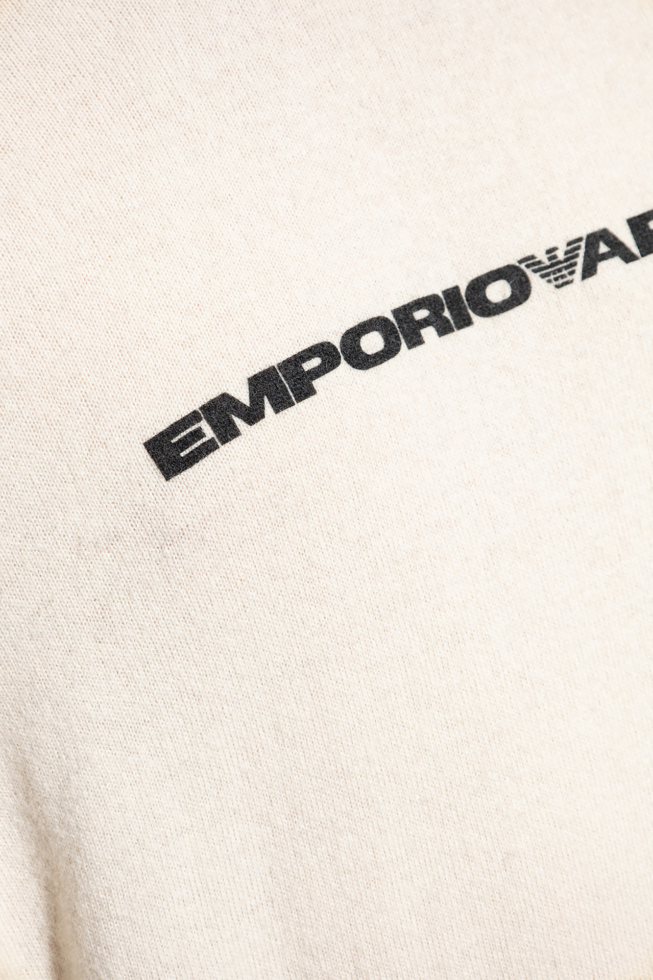 Emporio Armani Emporio Armani logo-embossed T-shirt Bianco