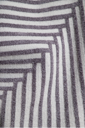 Emporio Armani Striped turtleneck sweater