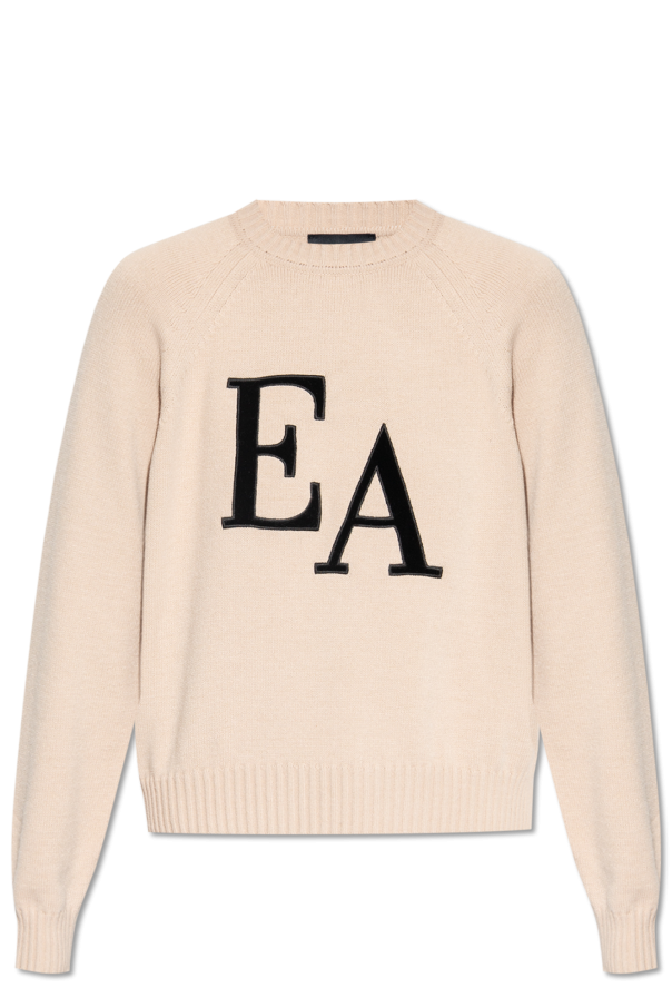 Emporio armani jersey Sweater with logo