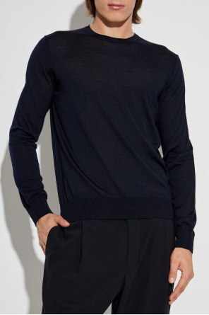 Giorgio Armani Dünner Wollpullover