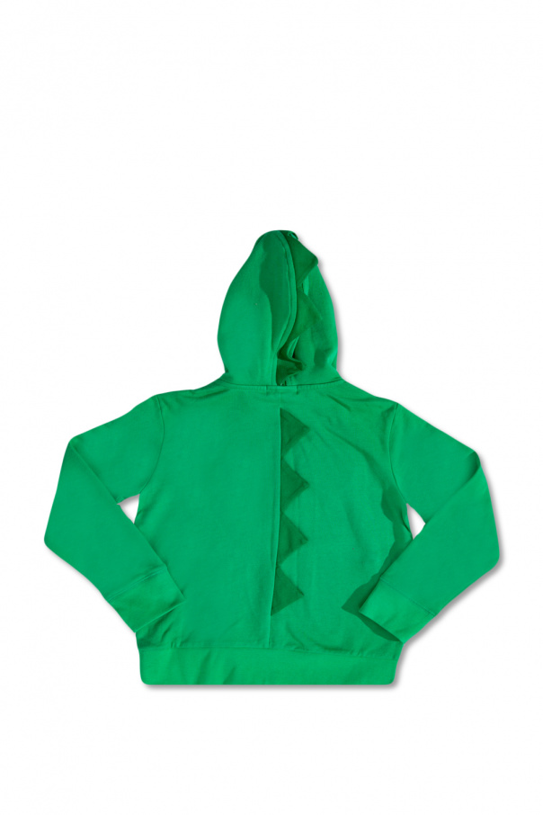 stella glitter McCartney Kids Hoodie with animal motif