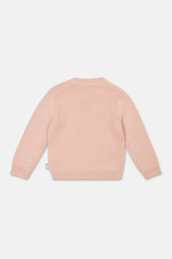 Stella kultowym McCartney Kids Embroidered sweater