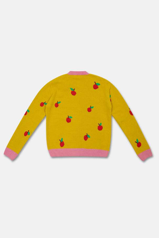 Stella McCartney Kids Cardigan with fruit motif