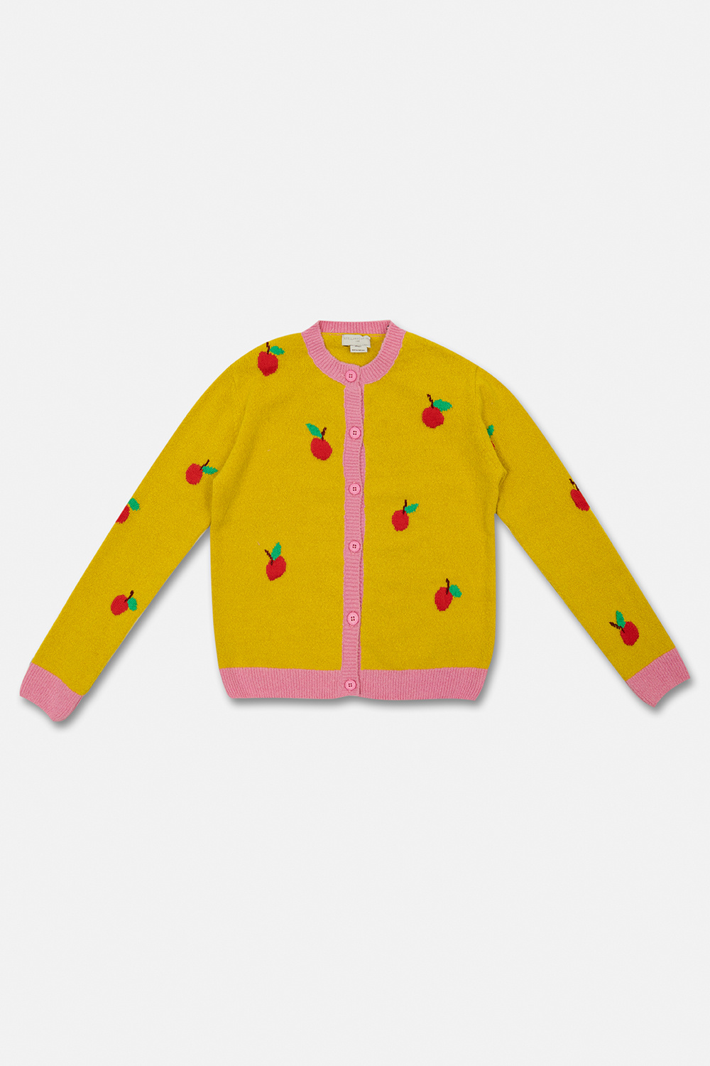 stella sandal McCartney Kids Cardigan with fruit motif