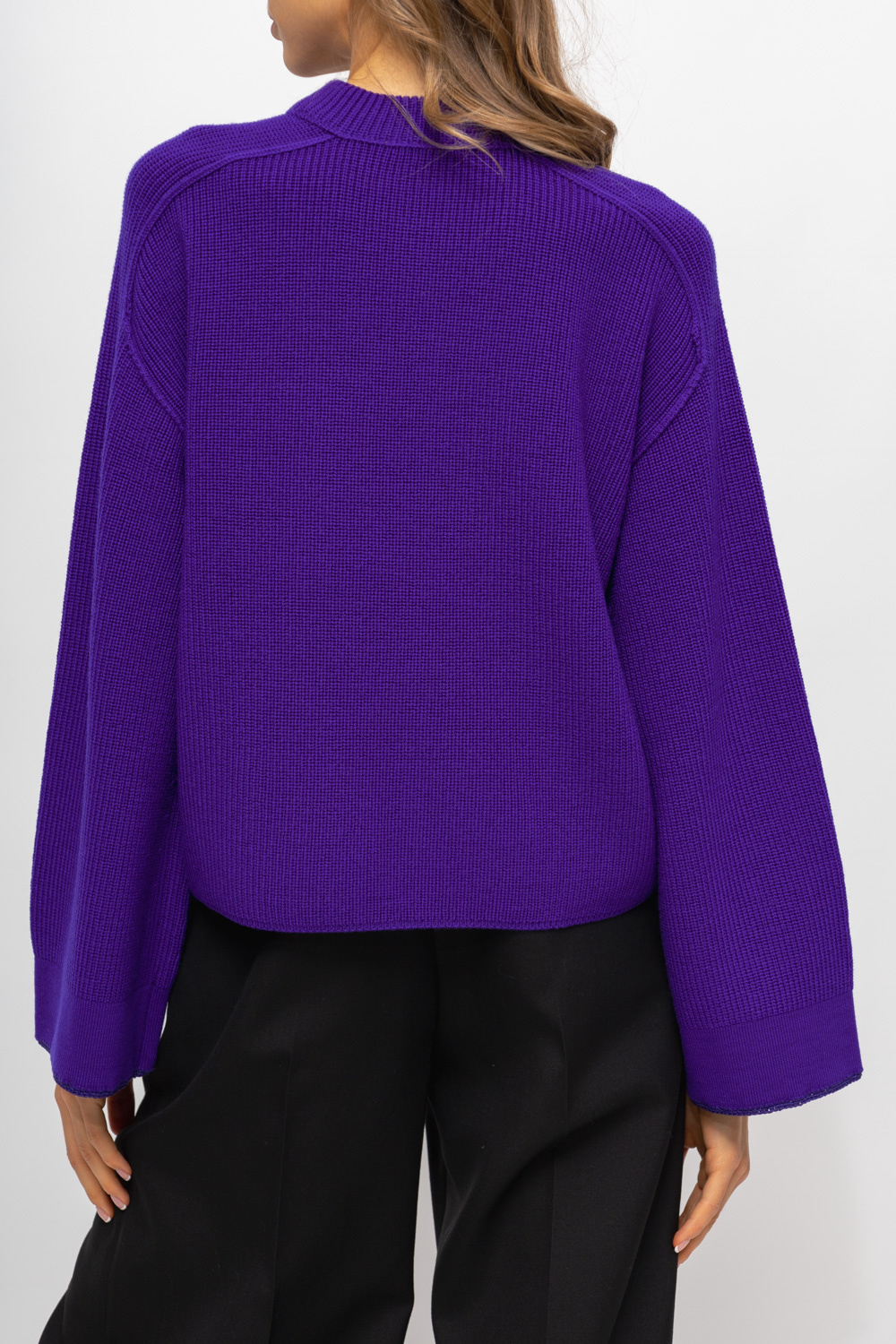 forte_forte Cropped wool sweater