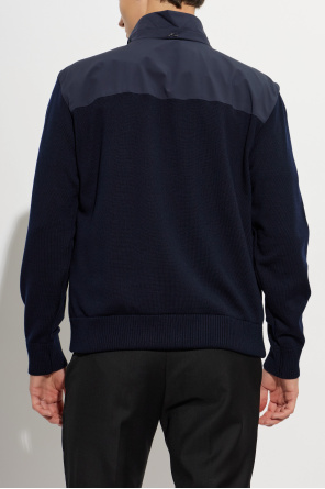 Paul & Shark Cardigan with stand-up collar
