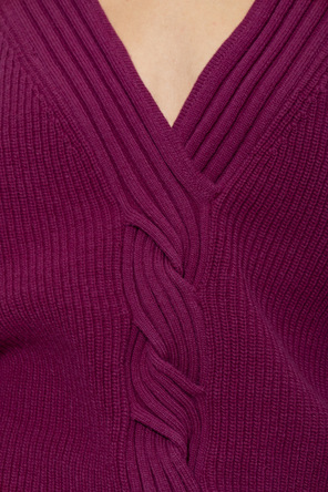 Valentino Garavani Wollcardigan mit Ausschnitt