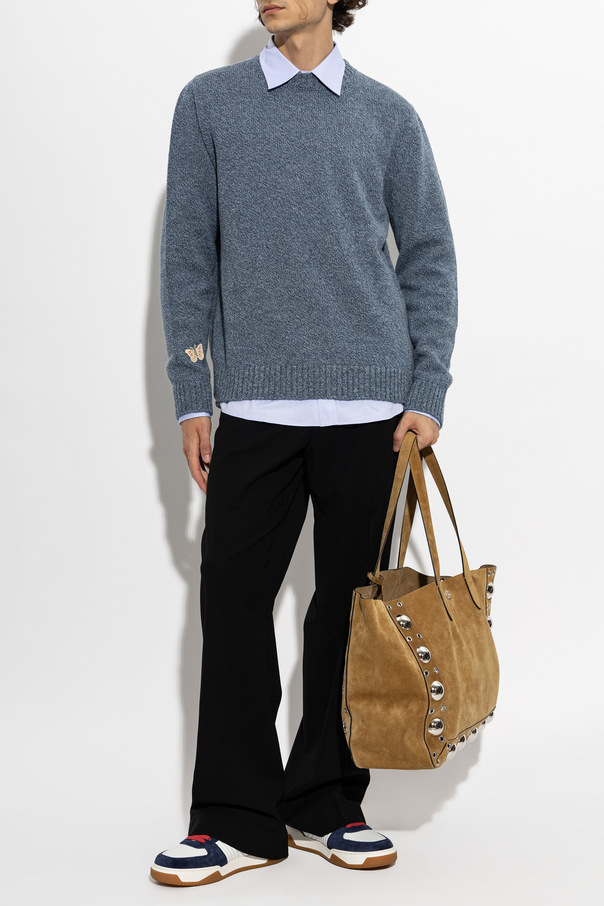 Valentino Garavani Wollpullover mit Rundhalsausschnitt