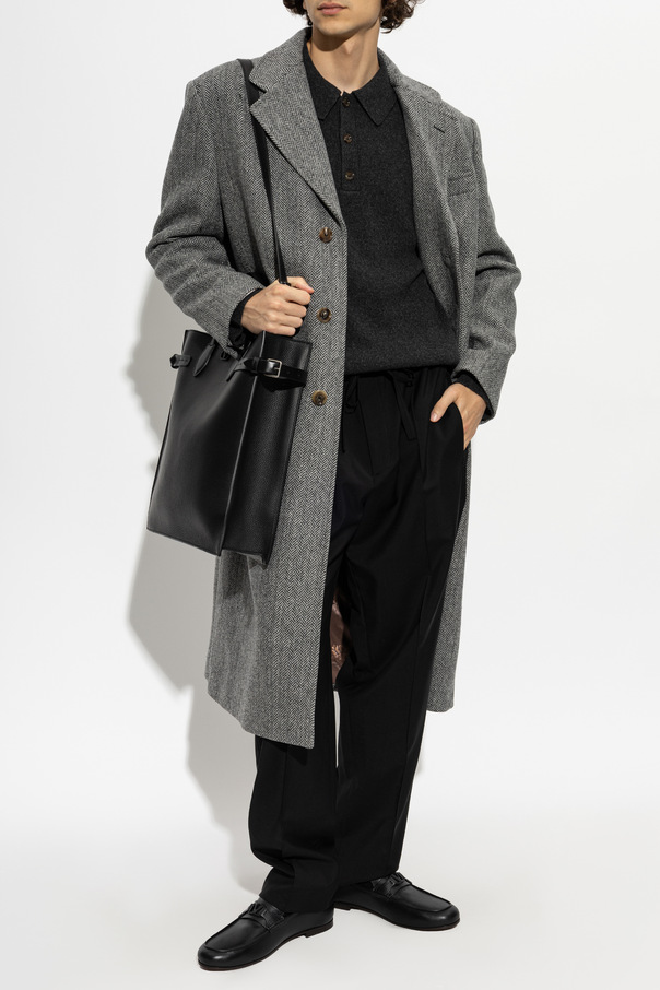 Valentino Garavani Wool long-sleeve polo