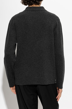 Valentino Garavani Wool long-sleeve polo