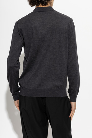 Valentino Garavani Wool long-sleeve polo