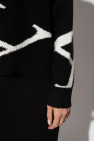 AllSaints BLACK ‘A Star’ roll neck sweater