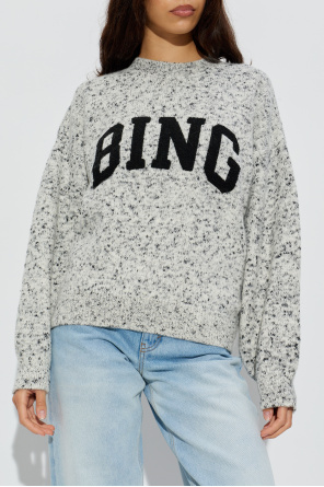 Anine Bing Suéter con logo