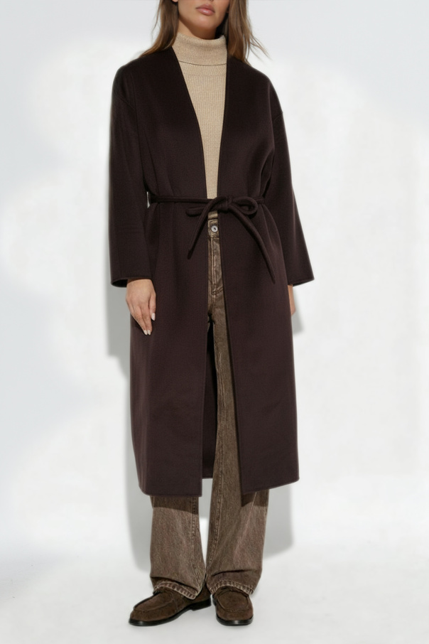 Anine Bing Jersey de cuello alto de cachemira