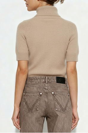 Anine Bing Jersey de cuello alto de cachemira