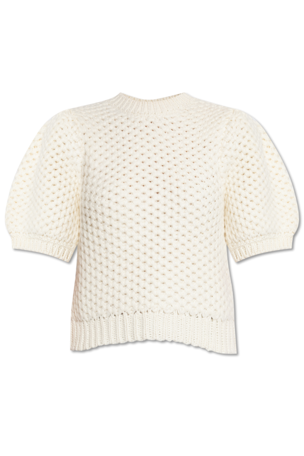 ‘Brittany’ sweater with short sleeves od Anine Bing