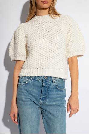 Anine Bing ‘Brittany’ sweater with short sleeves